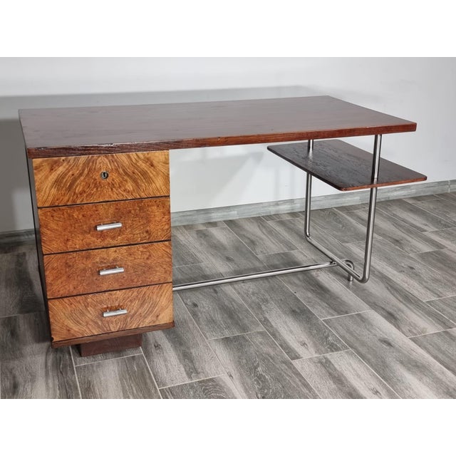 H-180 Desk by Jindrich Halabala For Sale - Image 3 of 18