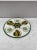 Mid-Century French Faience oyster plate signed Quimper.