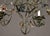 1930s Italian Five-Light Tole and Wrought Iron Chandelier For Sale - Image 10 of 10