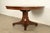 Charles Limbert Stickley Brothers Style Antique Mission Oak Arts & Crafts Pedestal Extension Dining Table, Newly Refinished For Sale - Image 4 of 13