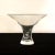 Steuben Glass Mid Century Modern Steuben Art Glass Flared Crystal Bowl with Pinched Base 20th Century For Sale - Image 4 of 8