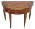 Early 19th Century Walnut Half-Moon Game Table For Sale