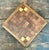 Wood Vintage Wooden Chessboard With Metal Accents For Sale - Image 7 of 18