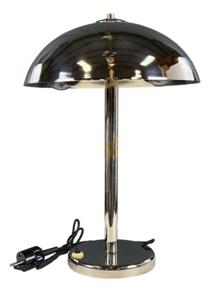 Art Deco Chrome Table Lamp, 1930s