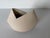 1980s 1980's Vintage James Johnston Matte White Geometric Ceramic Vase, Signed For Sale - Image 5 of 12