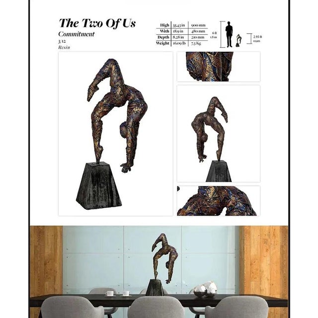 Contemporary The Two of Us Contemporary Sculpture by Marco Olivier For Sale - Image 3 of 3