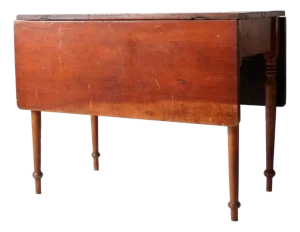 Antique Drop Leaf Console Table