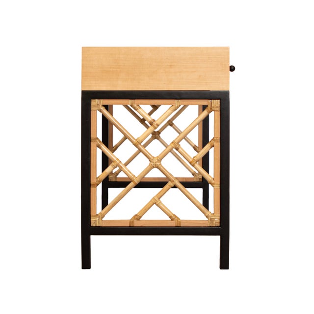 Chippendale Writing Desk - Natural For Sale In West Palm - Image 6 of 9