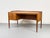 Brown Mid-Century Modern Teak Desk attributed to H. Brockmann Petersen for Poul M. Jessen, 1960s For Sale - Image 8 of 18