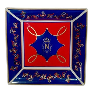 Vintage Le Negresco Hotel Nice France Porcelain Ashtray For Sale