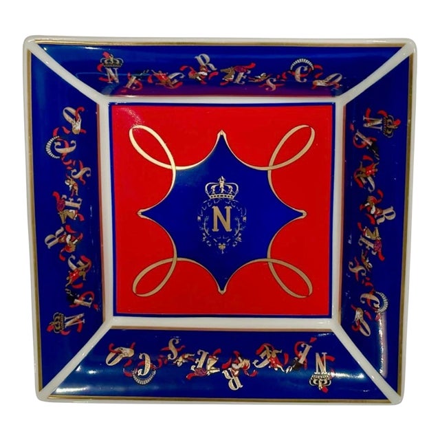 Vintage Le Negresco Hotel Nice France Porcelain Ashtray For Sale