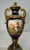 Victorian Antique Hand Painted Royal Vienna Porcelain Cobalt Gold Lidded Vase Mini Urn For Sale - Image 3 of 16