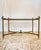 1960s Maison Jansen Style French Neoclassical Brass & Beveled Glass Cocktail Table For Sale - Image 10 of 10