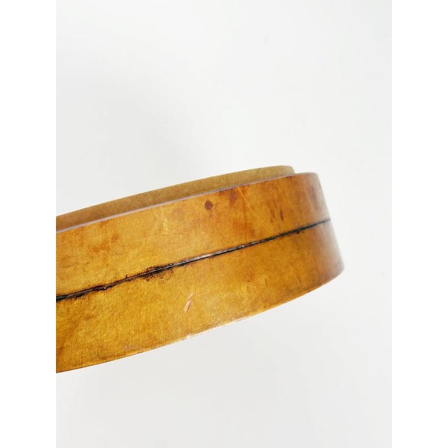 Round Wooden Box, France, 1950s For Sale - Image 11 of 18