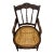 Antique Eastlake Victorian Walnut Cane Seat Chair For Sale