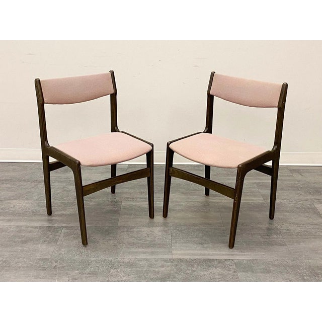 Erik Buch Mid 20th Century 6 Farstrup Style Dining Chairs Danish For Sale - Image 4 of 12