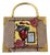 Vintage Cigar Box Purse Beaded Mai Tai For Sale