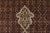 Tabriz Mahi Rug 7’10” X 10’4” Red Wool Traditional Hand-Knotted Carpet For Sale - Image 9 of 15