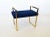 Mid-Century Modern Pair of Polished Brass Benches in the Style of Charles Hollis Jones For Sale - Image 3 of 8