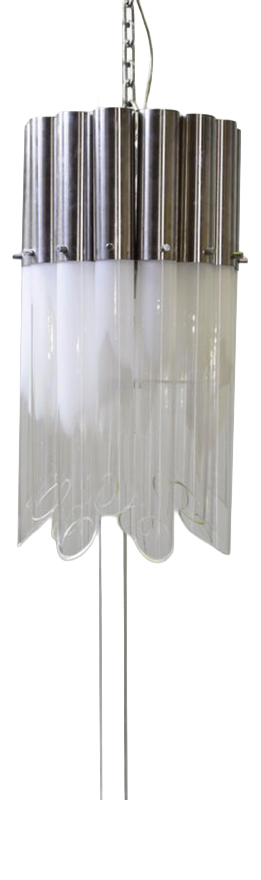 Vintage Space Age Ceiling Lamp from Goffredo Reggiani, 1970s