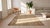 1920s Tan Camel Polonaise Antique Indian Agra Rug 4'9" X 7'10" Handknotted Wool Carpet For Sale - Image 10 of 10