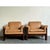 Mid-Century Modern Vintage Boho Milo Baughman for Thayer Coggin Case Lounge Chairs - A Pair For Sale - Image 3 of 9
