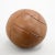 1930s Vintage Brown Leather Medicine Ball, 1930s For Sale - Image 5 of 6