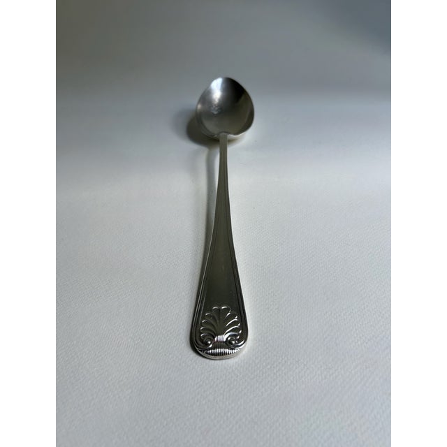 1960s Sheffield, England for Eisenberg-Lozano Silver Plate Buffet Spoon For Sale - Image 11 of 18