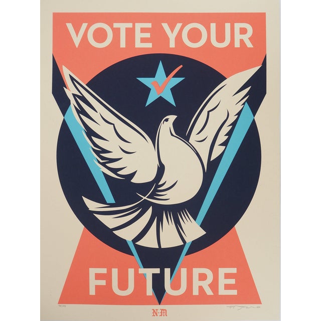 Thomas Wimberly, Vote Your Future, Lithograph For Sale