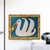 The graphic, folk art quality of the composition gives the piece an immediate personality and playful wit — coastal in...