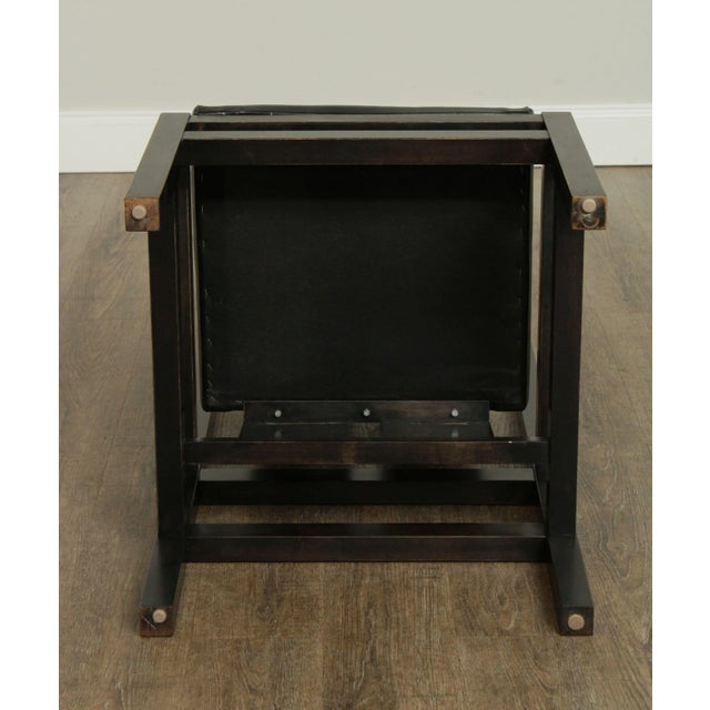 Wood Thomas Moser Attributed Slat Back Side Chair For Sale - Image 7 of 12