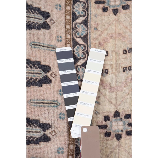 Distressed Tree of Life Pattern Turkish Karapinar Rug 2'10" X 4'9" For Sale - Image 12 of 13