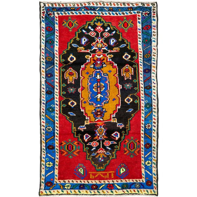 Vintage Persian Hamadan Rug – Size: 2' 7" X 4' 2" For Sale - Image 10 of 10