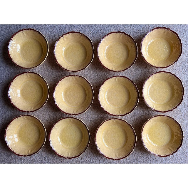 Rustic Le Cadeaux "Antiqua" Melamine Soup Bowls-Set 12 For Sale - Image 3 of 7