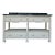 Made Goods Modern Gray Linen Double Sink Vanity For Sale