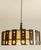 Scandinavian Teak and Fabric Pendant Light, 1960 For Sale - Image 10 of 11