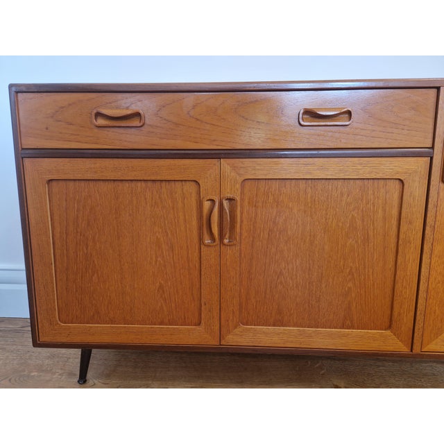 Mid-Century Teak Fresco Sideboard with Black Metal Legs from G Plan, 1960s For Sale - Image 6 of 16
