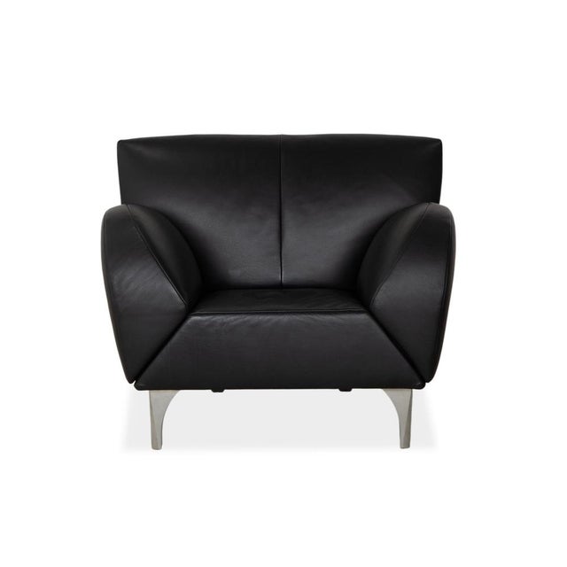 JR 8400 Armchair in Black Leather from Jori For Sale - Image 10 of 14