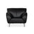 JR 8400 Armchair in Black Leather from Jori For Sale - Image 10 of 14