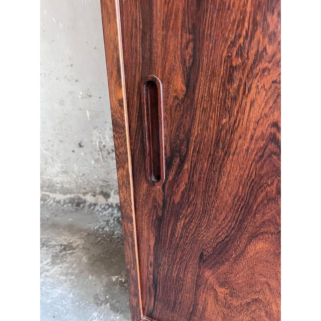 1960s Model HU-9 Secretaire Bookcase in Rosewood from Poul Hundevad, Denmark, 1960s For Sale - Image 5 of 10