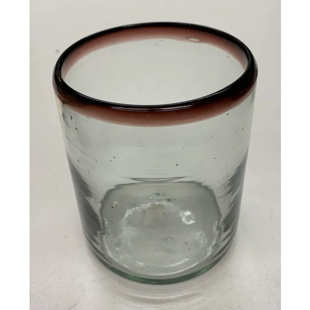 Vintage Mexican Glassware Set of 8 Chairish