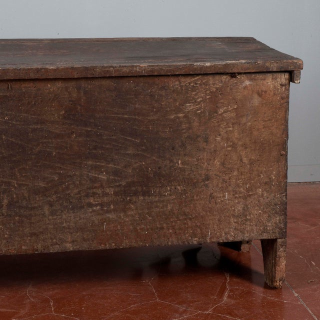Antique Chest in Walnut For Sale - Image 15 of 18