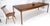 Wood Danish Mid Century Modern Rectangle Walnut Dining Table w 2x18" Leaves MINT For Sale - Image 7 of 18