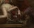 In "The Stairs," a dynamic photocollage on aluminum, figures intertwine in a dreamlike composition, evoking a sense of...