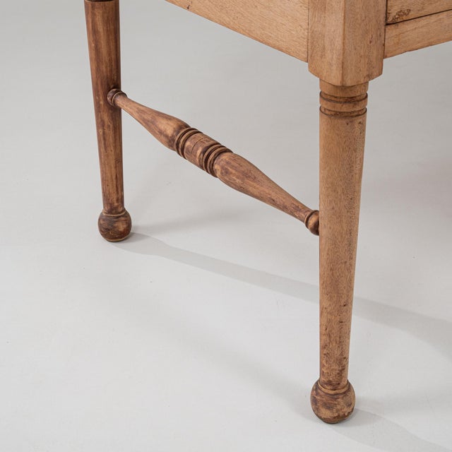 19th Century French Neoclassical Wooden Chest Of Drawers With Marble Top For Sale - Image 12 of 18