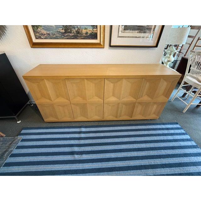 Design Plus Gallery presents the Beacon Sideboard from McGee & Co. The Beacon Sideboard features repeated diamond-carved...
