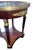Bronze Late 19th Century French Empire Style Marble-Top Side Table With Bronze Mounts For Sale - Image 8 of 9