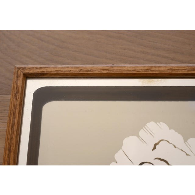 Vintage 1970s Sailplanes Gliders Mirror Shadow Box For Sale - Image 13 of 14