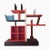 Wood Liana Bookcase by Ettore Sottsass for Meccani Arredamenti, 1985 For Sale - Image 7 of 7