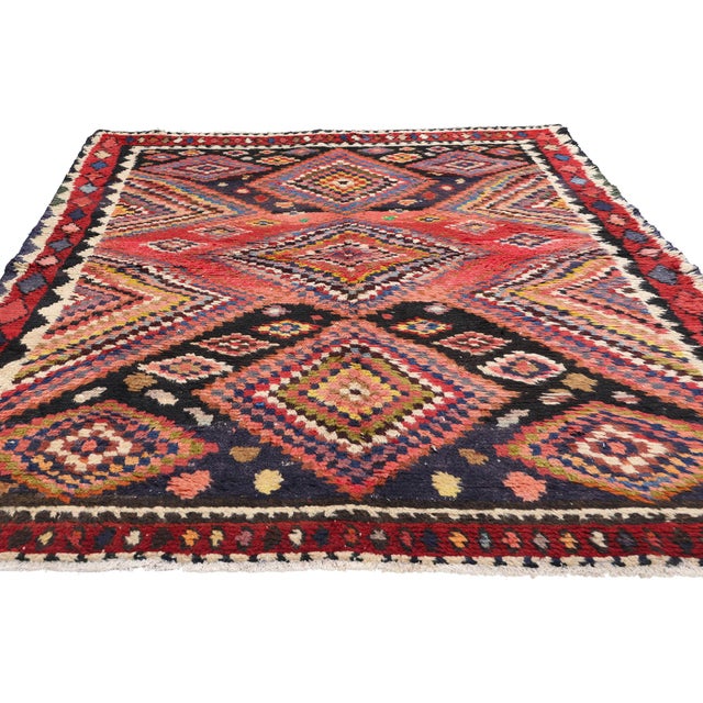 Tribal Vintage Persian Lori Rug - 05'07 X 08'00 For Sale - Image 3 of 9